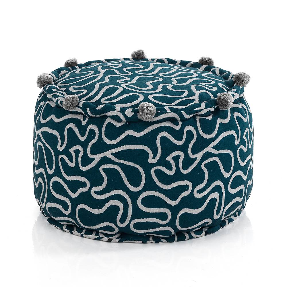 Oresteluchetta Pouf rotondo OCEAN