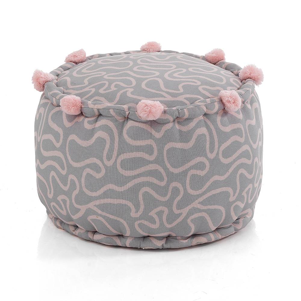 Oresteluchetta Pouf rotondo ROSE