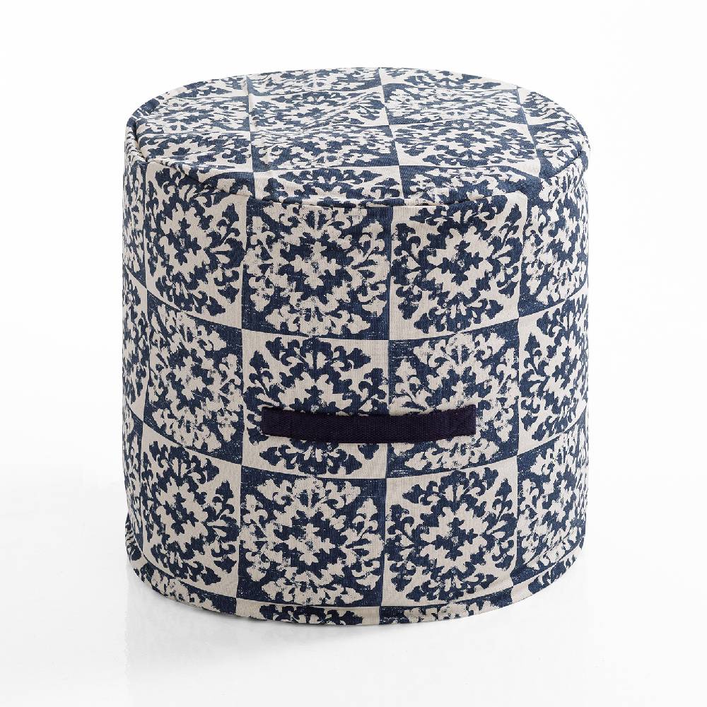 Oresteluchetta Pouf rotondo YAMIR