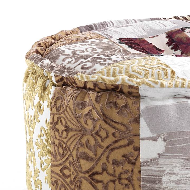 Oresteluchetta Pouf Rotondo YANTRA VELVET