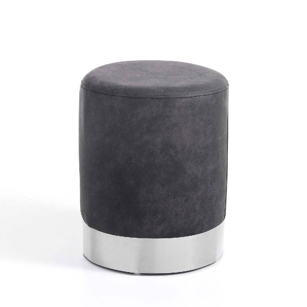 Oresteluchetta pouf / sgabello GROVE DARK GREY
