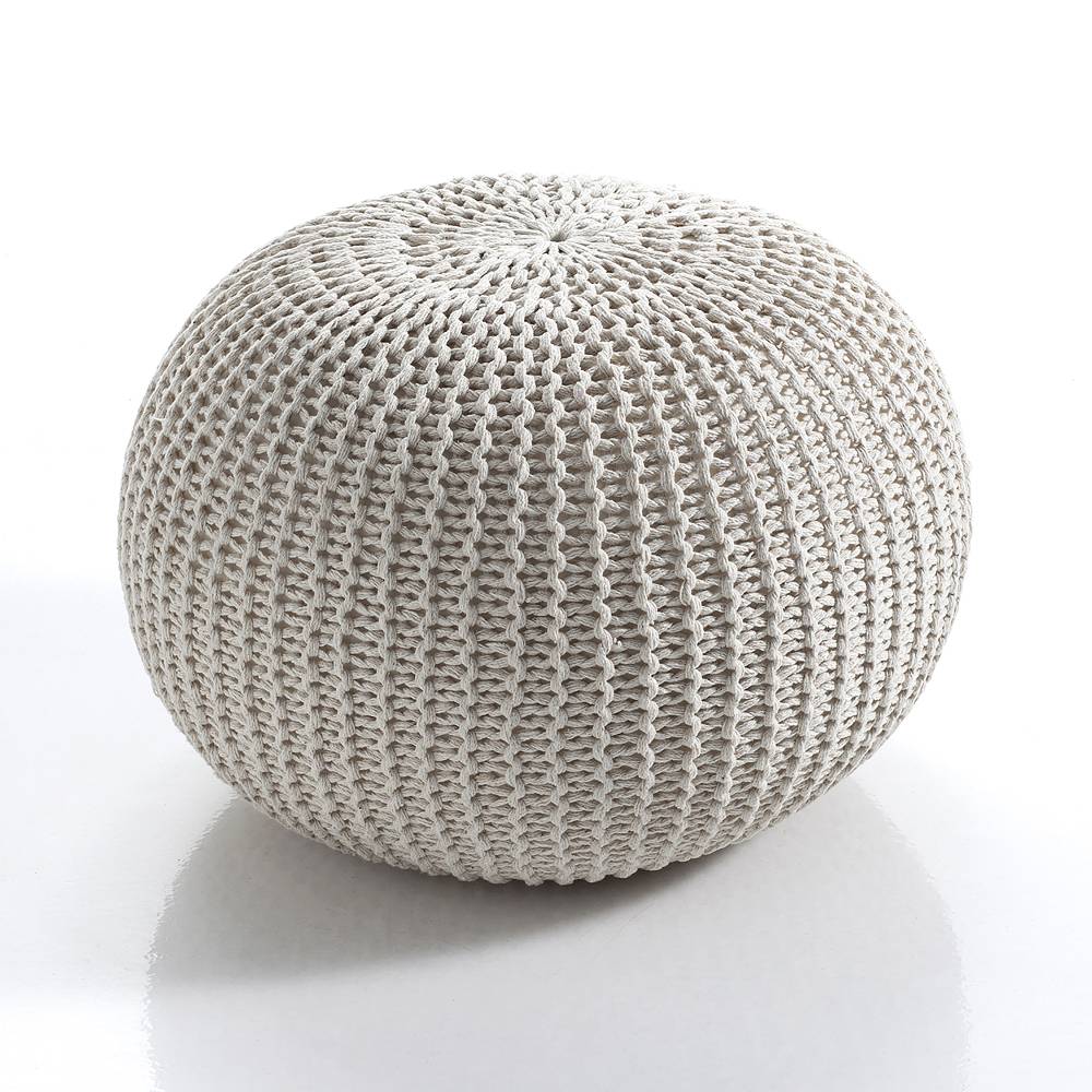 Oresteluchetta pouf URCHIN CREAM