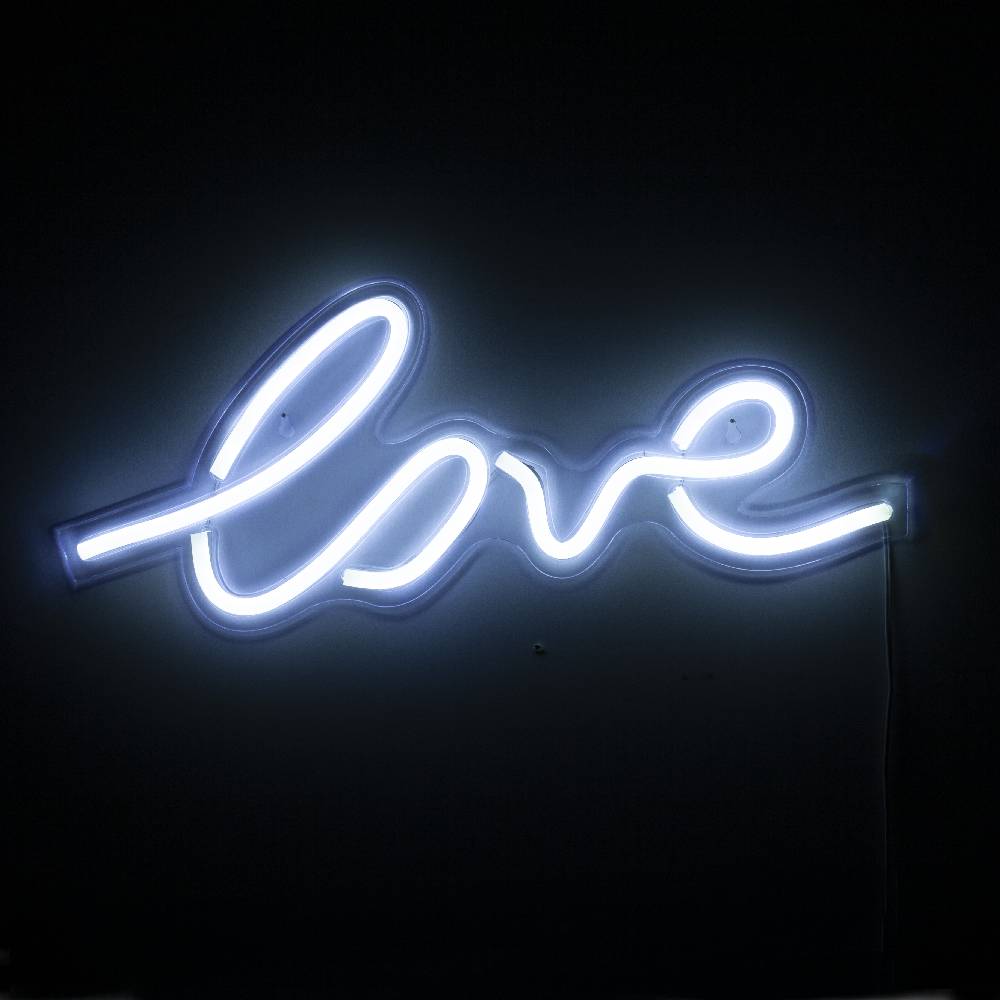 Oresteluchetta Scritta Luminosa Da Parete LOVE