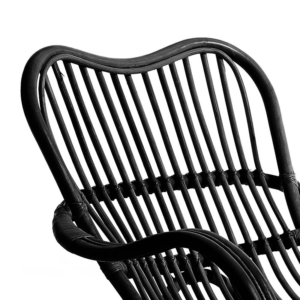 Oresteluchetta Sedia A Dondolo PEACE BLACK