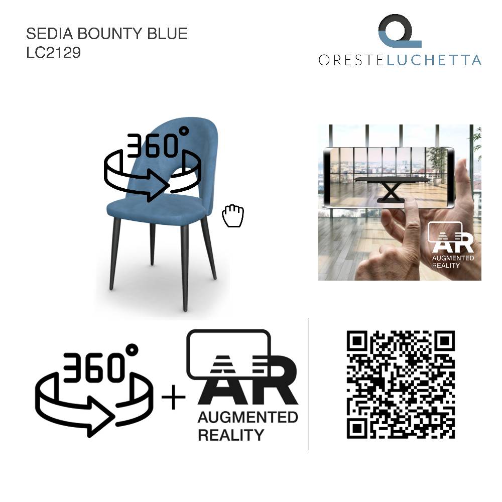 Oresteluchetta SEDIA BOUNTY BLUE