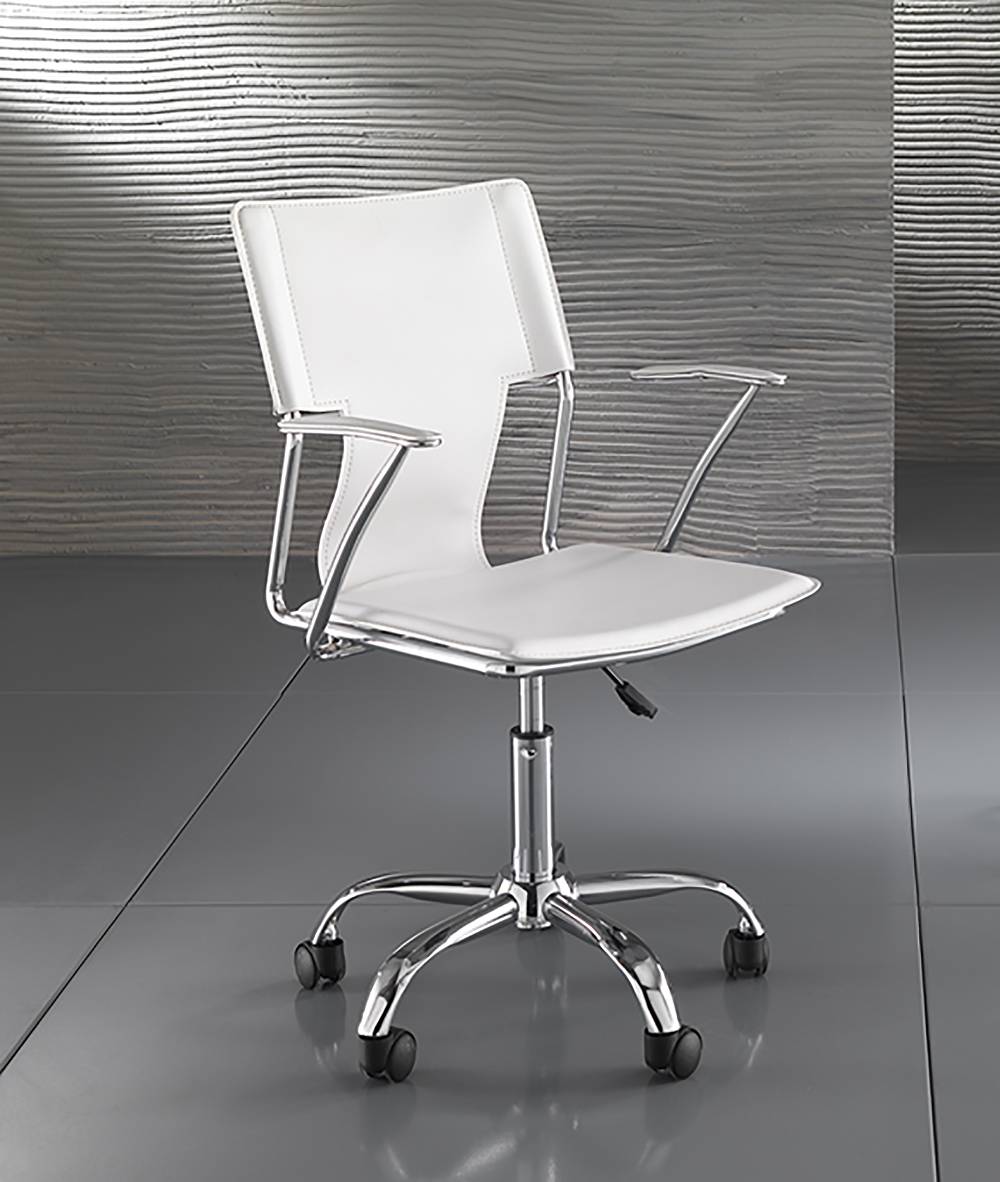 Oresteluchetta SEDIA DA UFFICIO AKRON WHITE