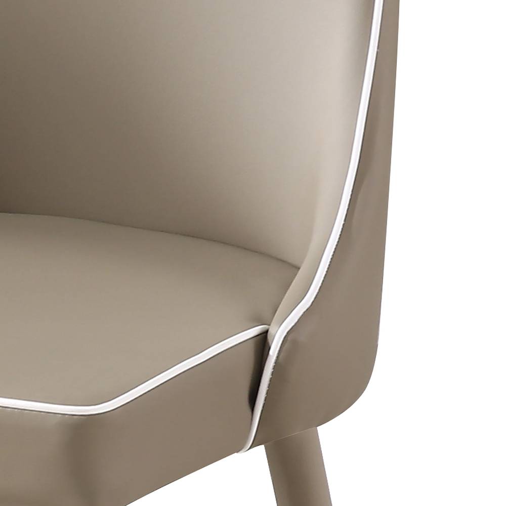 Oresteluchetta SEDIA IMBOTTITA ELMA TAUPE