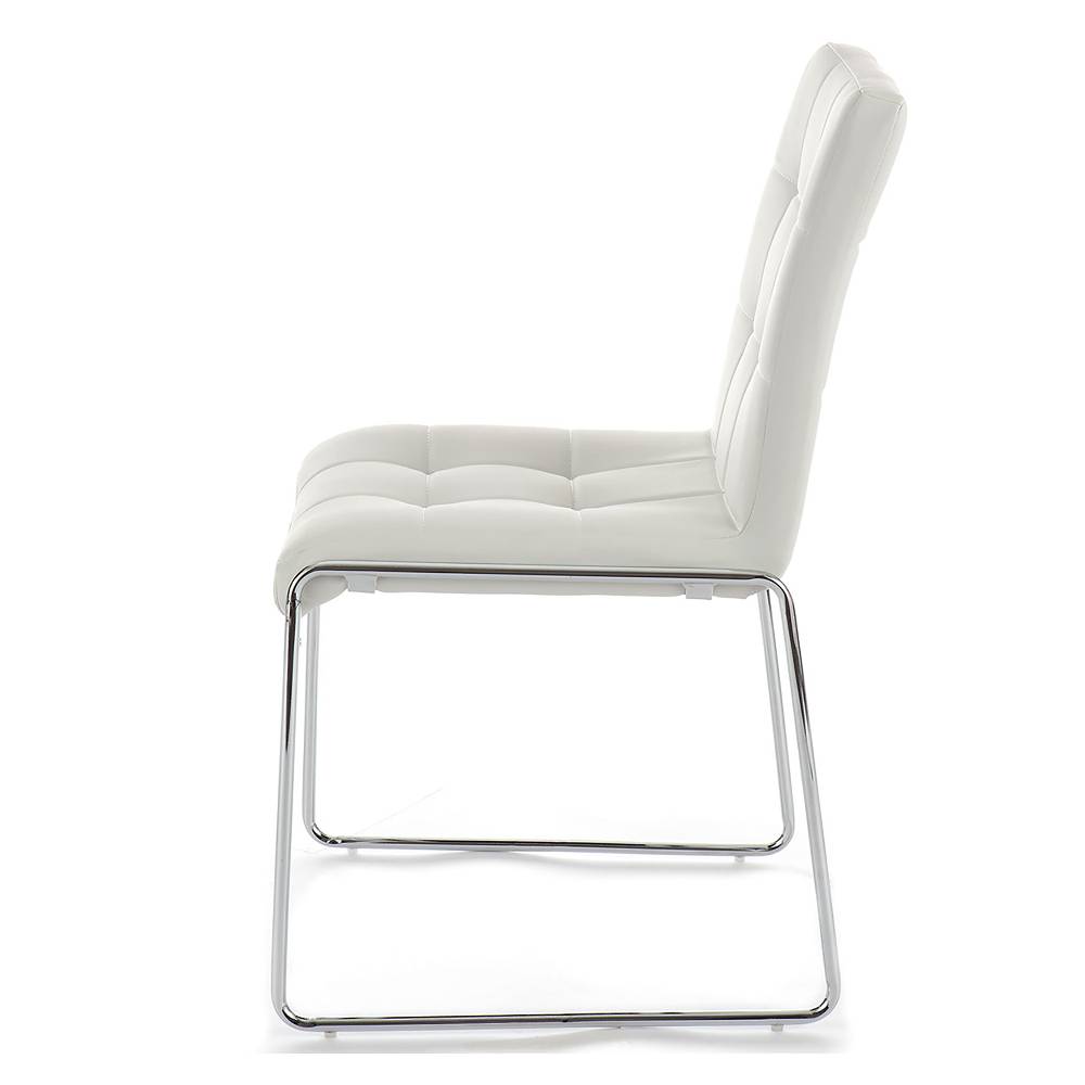 Oresteluchetta Sedia Imbottita RAYNE WHITE