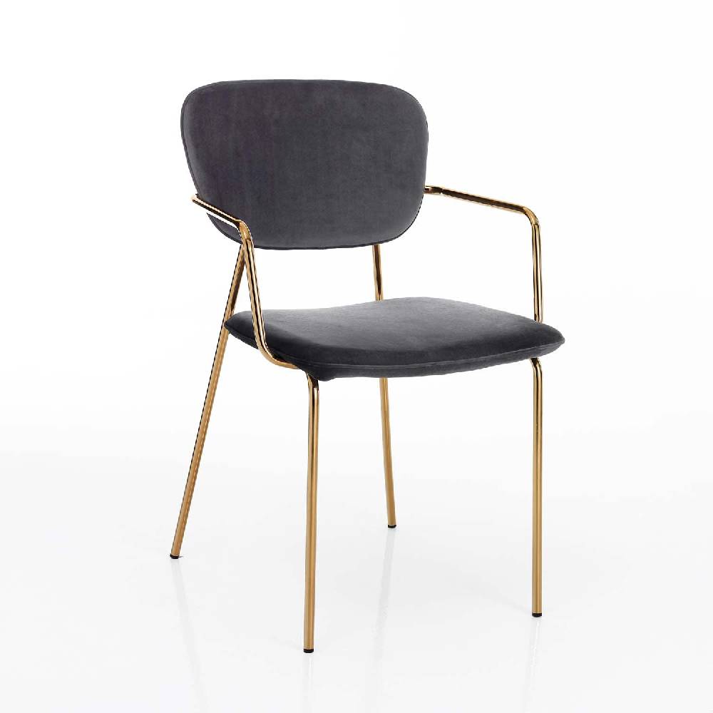 Oresteluchetta sedia KINNEY GREY