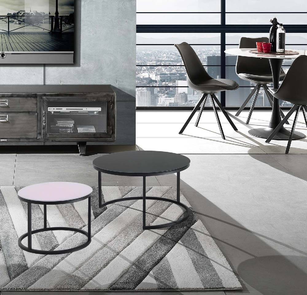 Oresteluchetta Set 2 Tavolini LOGAN