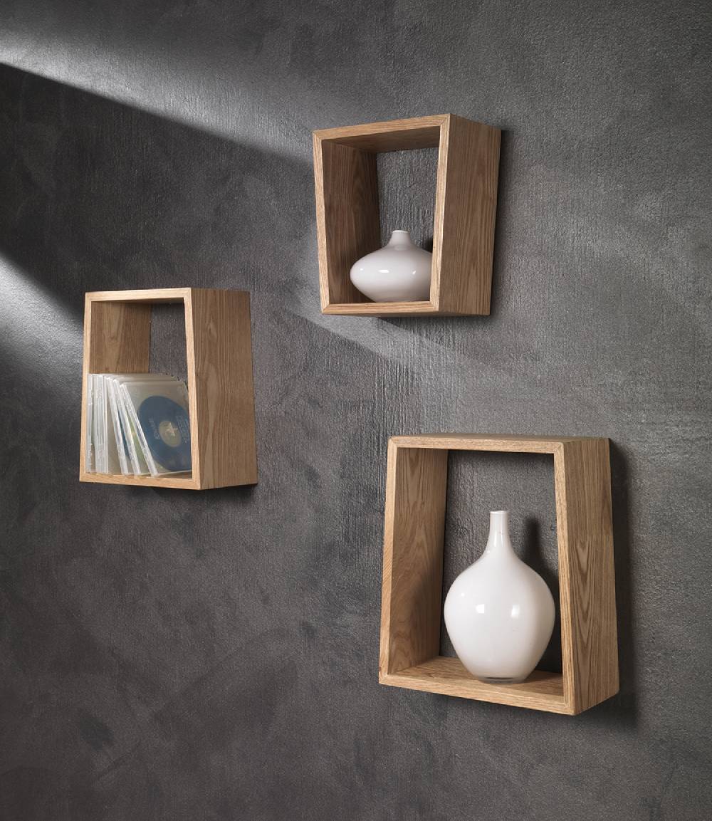 Oresteluchetta Set 3 Mensole EYES WOOD