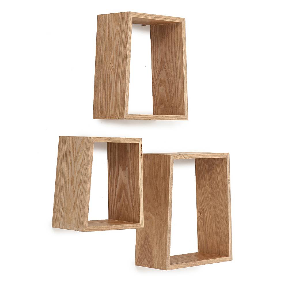 Oresteluchetta Set 3 Mensole EYES WOOD