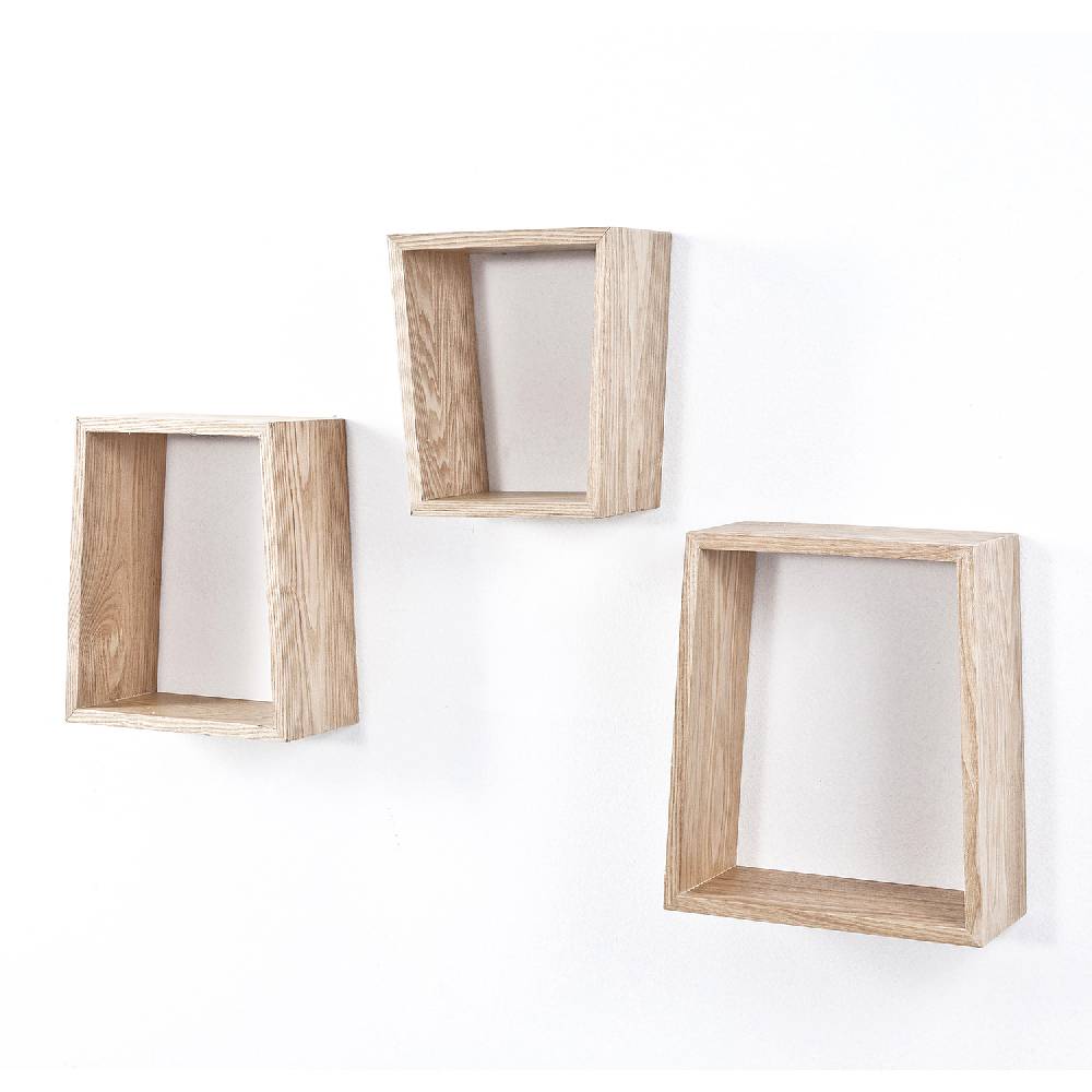 Oresteluchetta Set 3 Mensole EYES WOOD