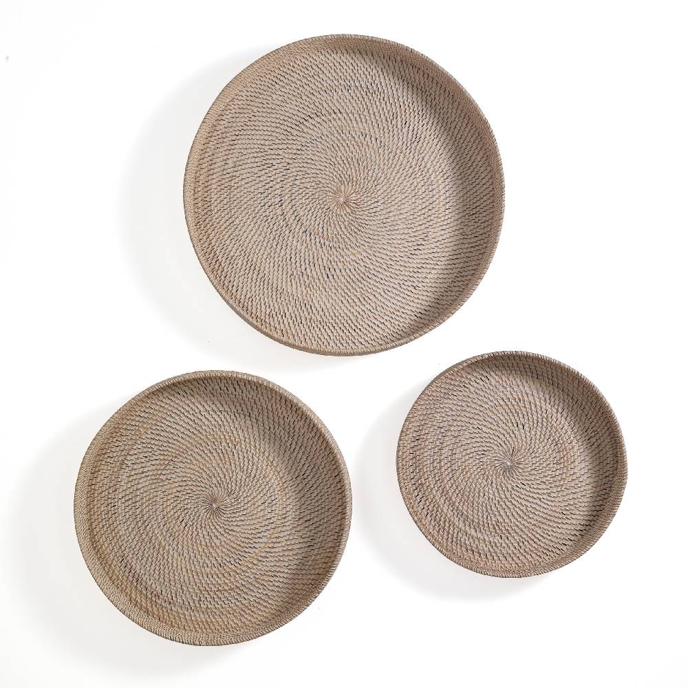 Oresteluchetta Set 3 piatti decorativi HIAS