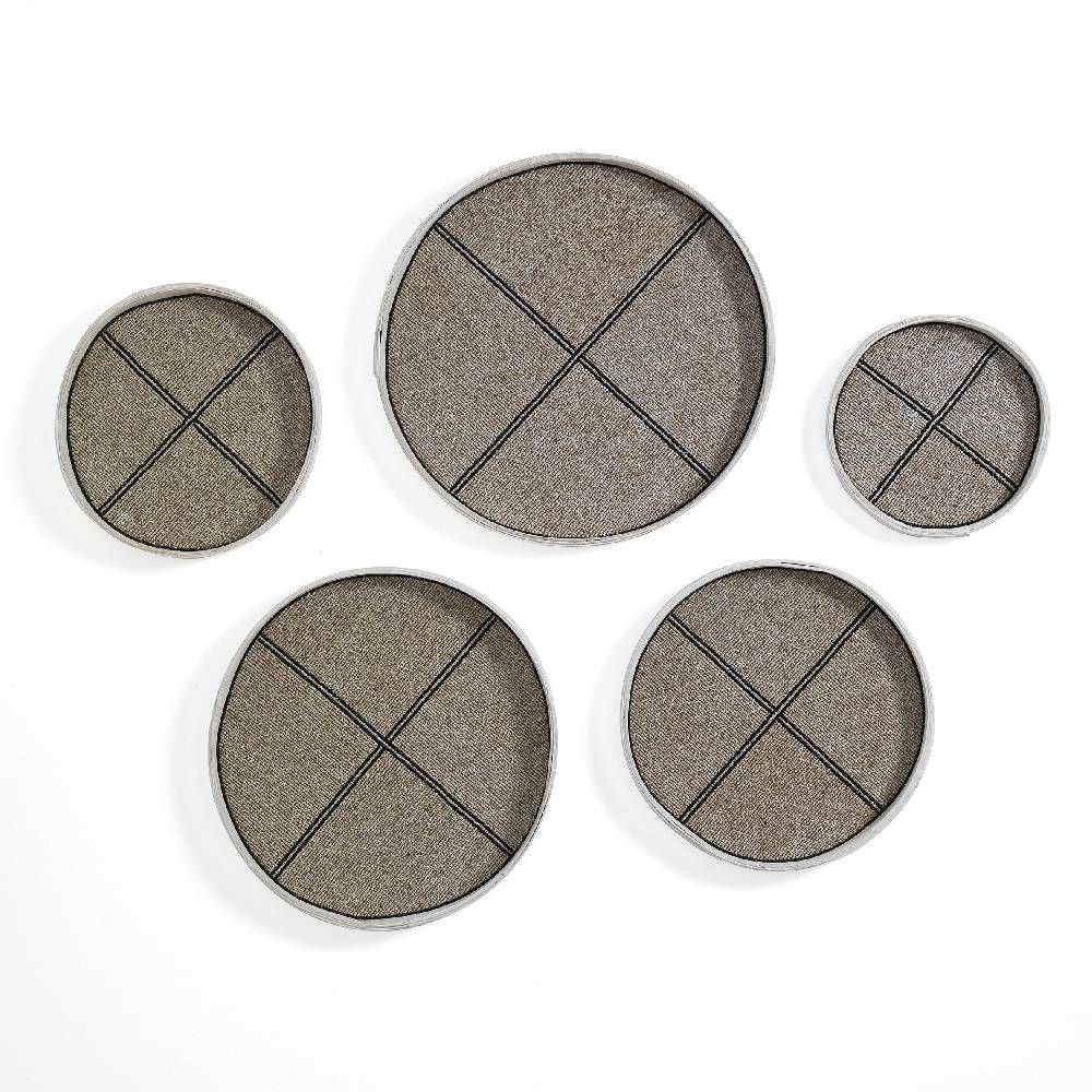 Oresteluchetta Set 5 piatti decorativi SALIB