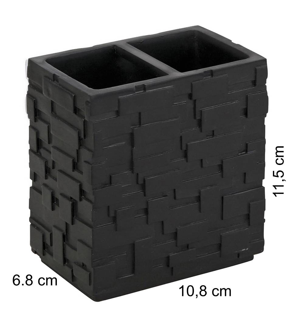 Oresteluchetta Set Bagno GRUA BLACK