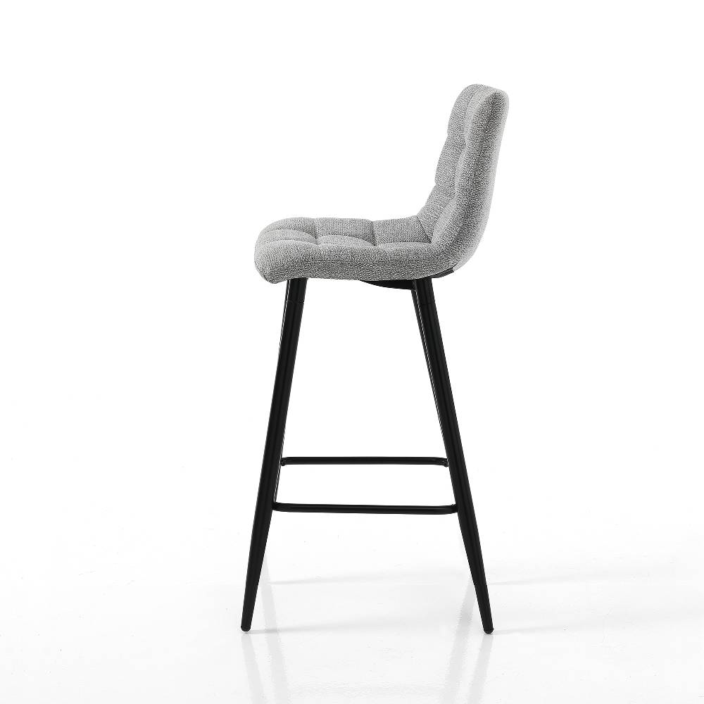 Oresteluchetta SGABELLO AMELIE LIGHT GREY HOME