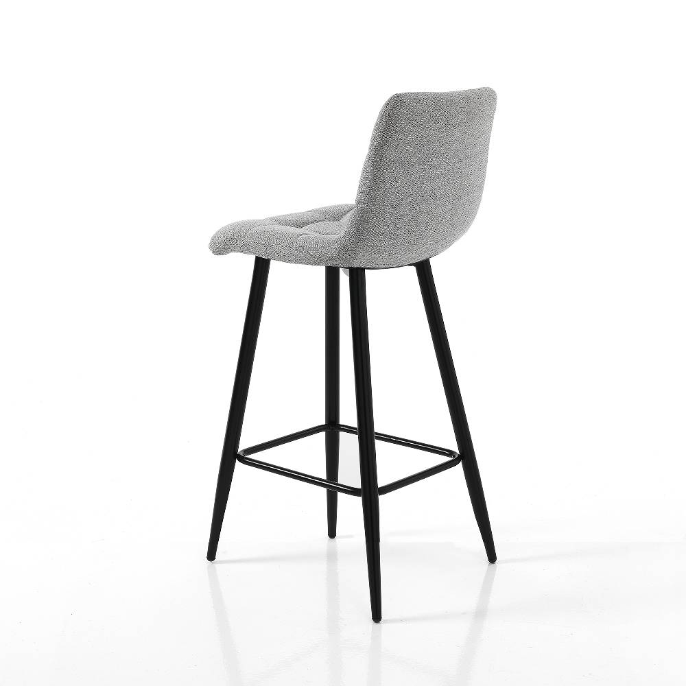 Oresteluchetta SGABELLO AMELIE LIGHT GREY HOME