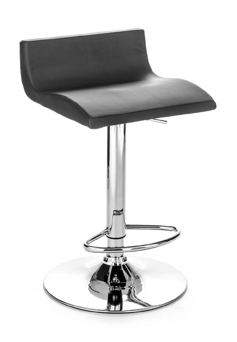 Oresteluchetta sgabello bar TWISP BLACK