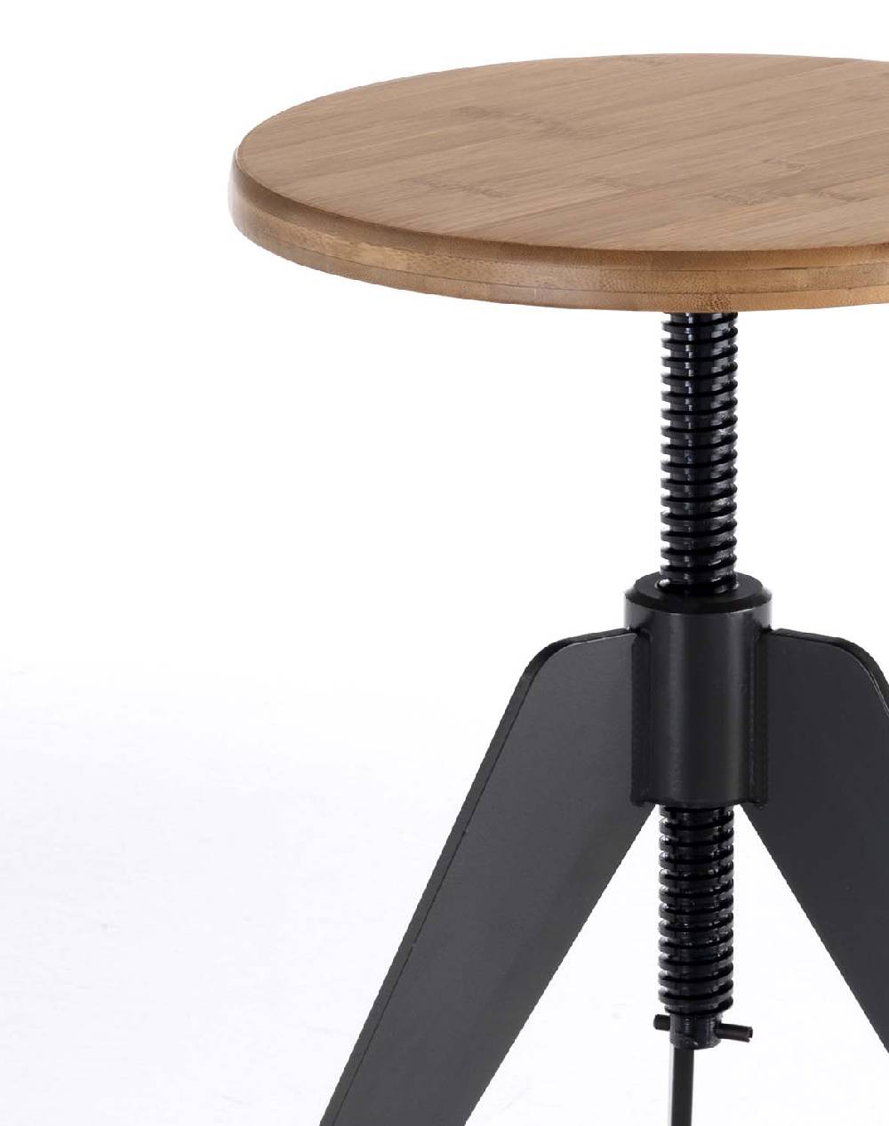 Oresteluchetta Sgabello Regolabile A Vite JAMES