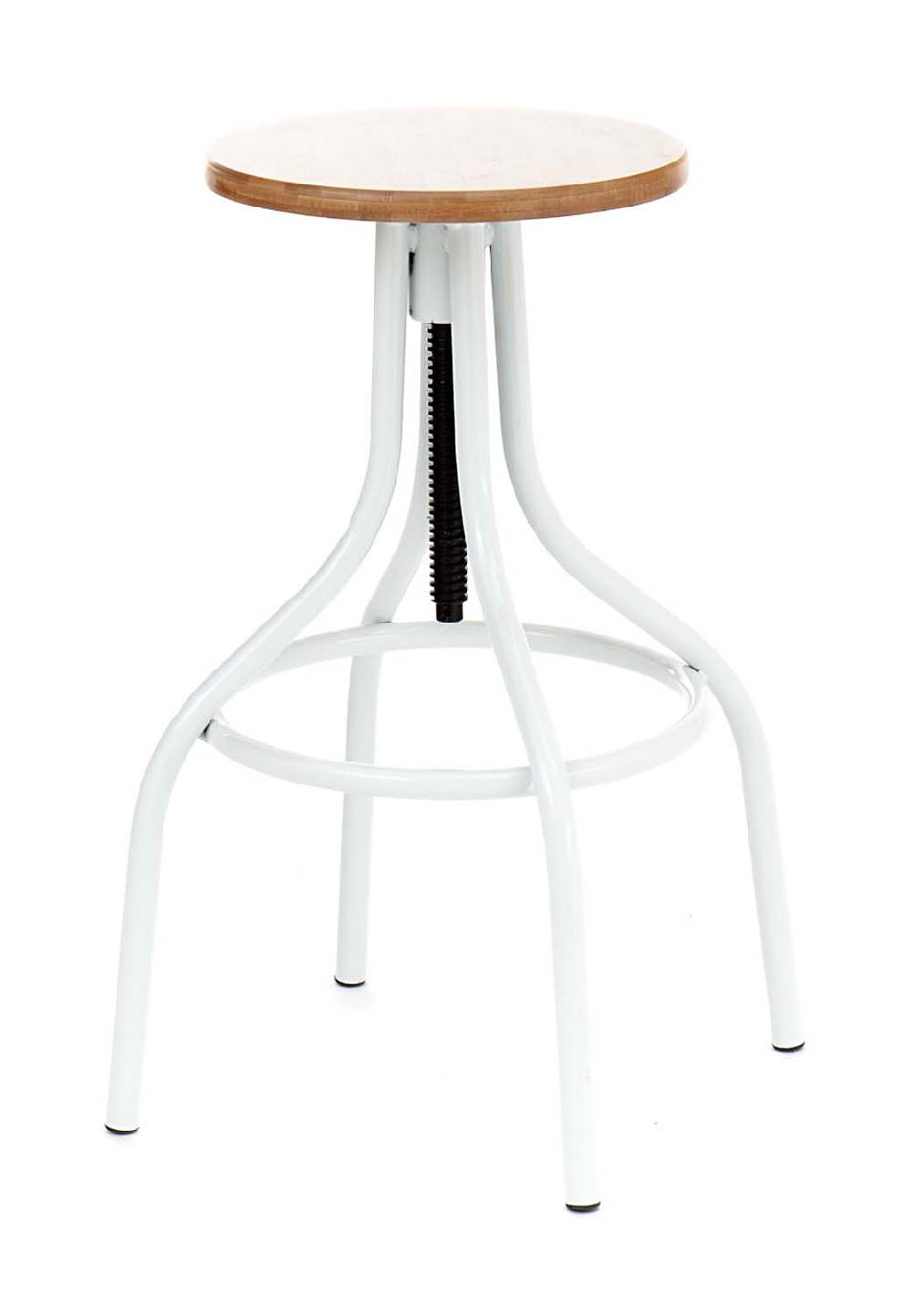 Oresteluchetta Sgabello Regolabile A Vite OSCAR