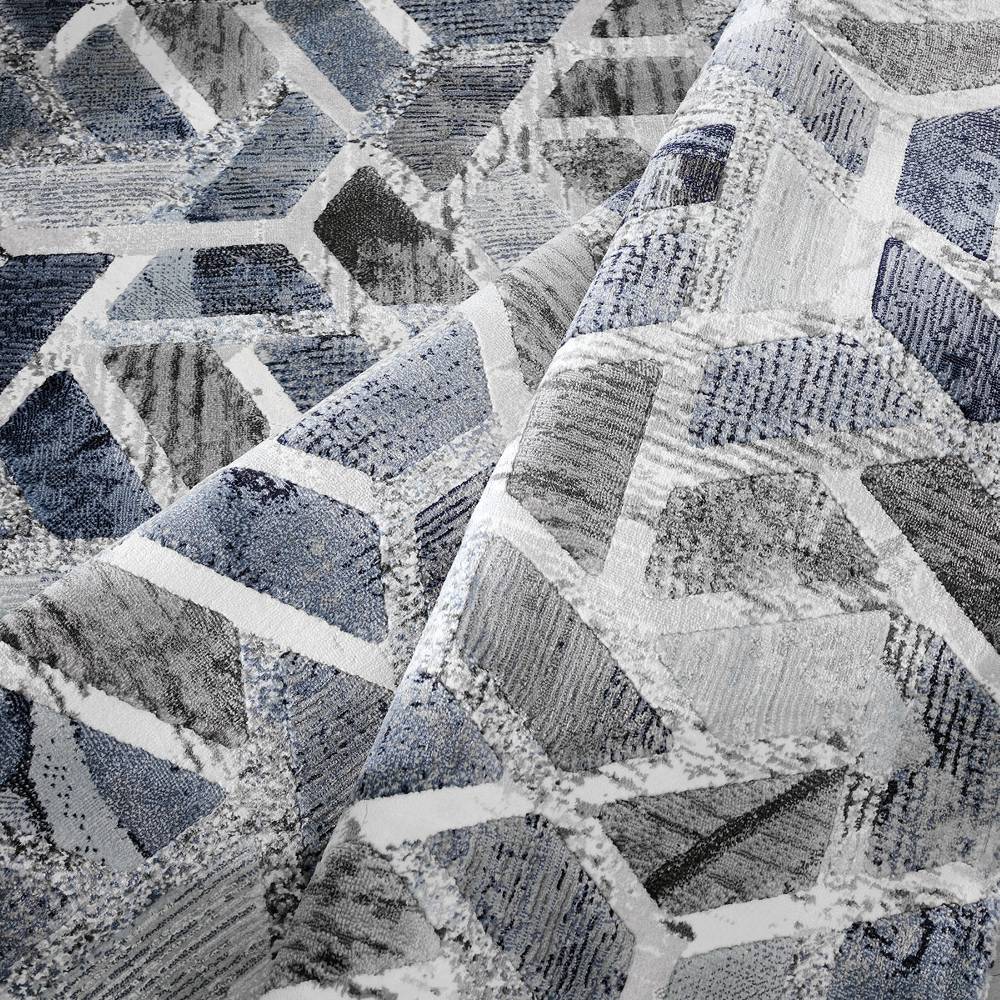 Oresteluchetta TAPPETO CORSIA SERIE HISA BLUE 02