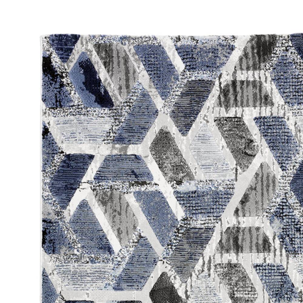 Oresteluchetta TAPPETO CORSIA SERIE HISA BLUE 02