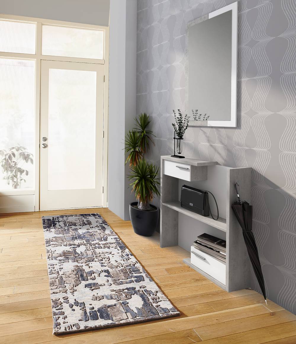 Oresteluchetta TAPPETO CORSIA SERIE HISA BROWN 02