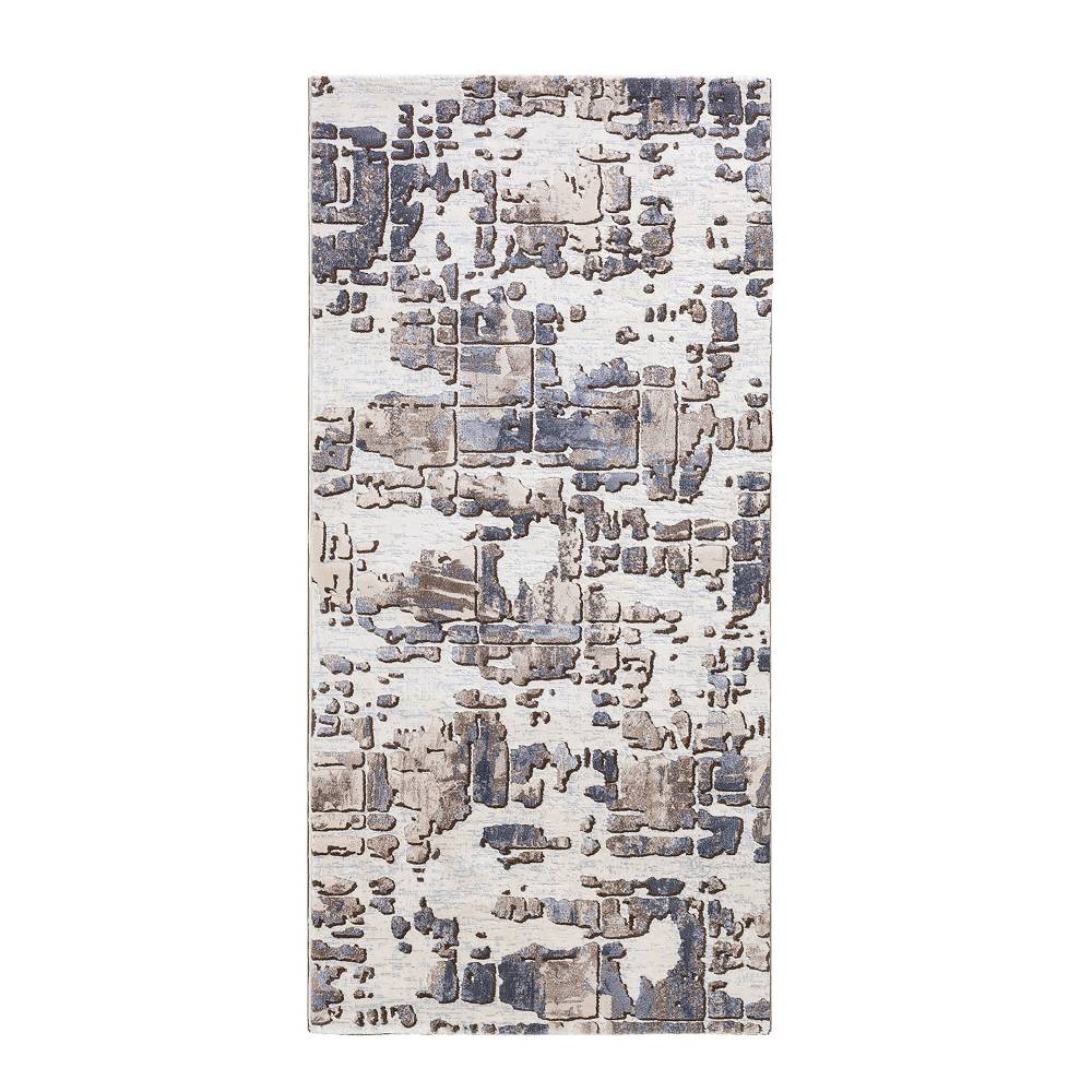 Oresteluchetta TAPPETO CORSIA SERIE HISA BROWN 02