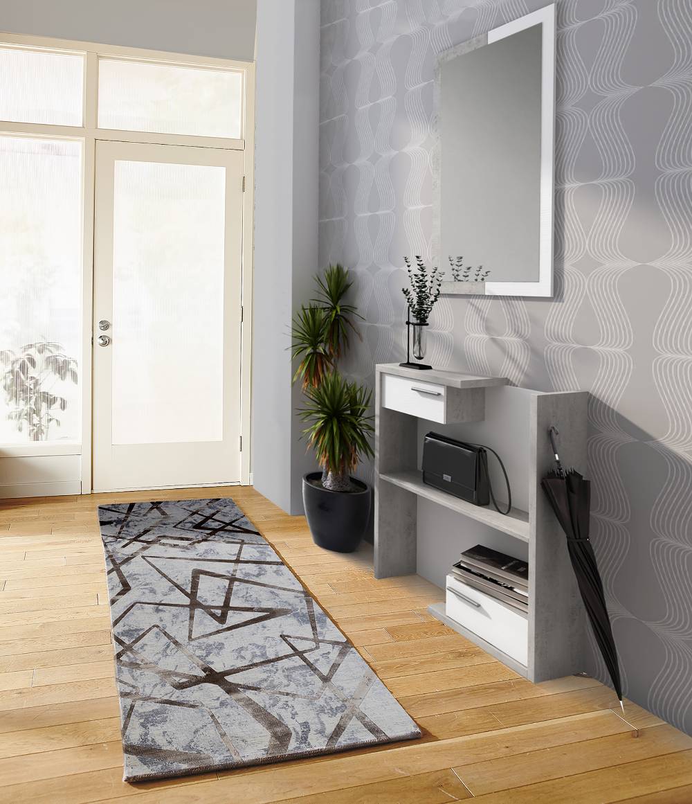 Oresteluchetta TAPPETO CORSIA SERIE HISA BROWN 10