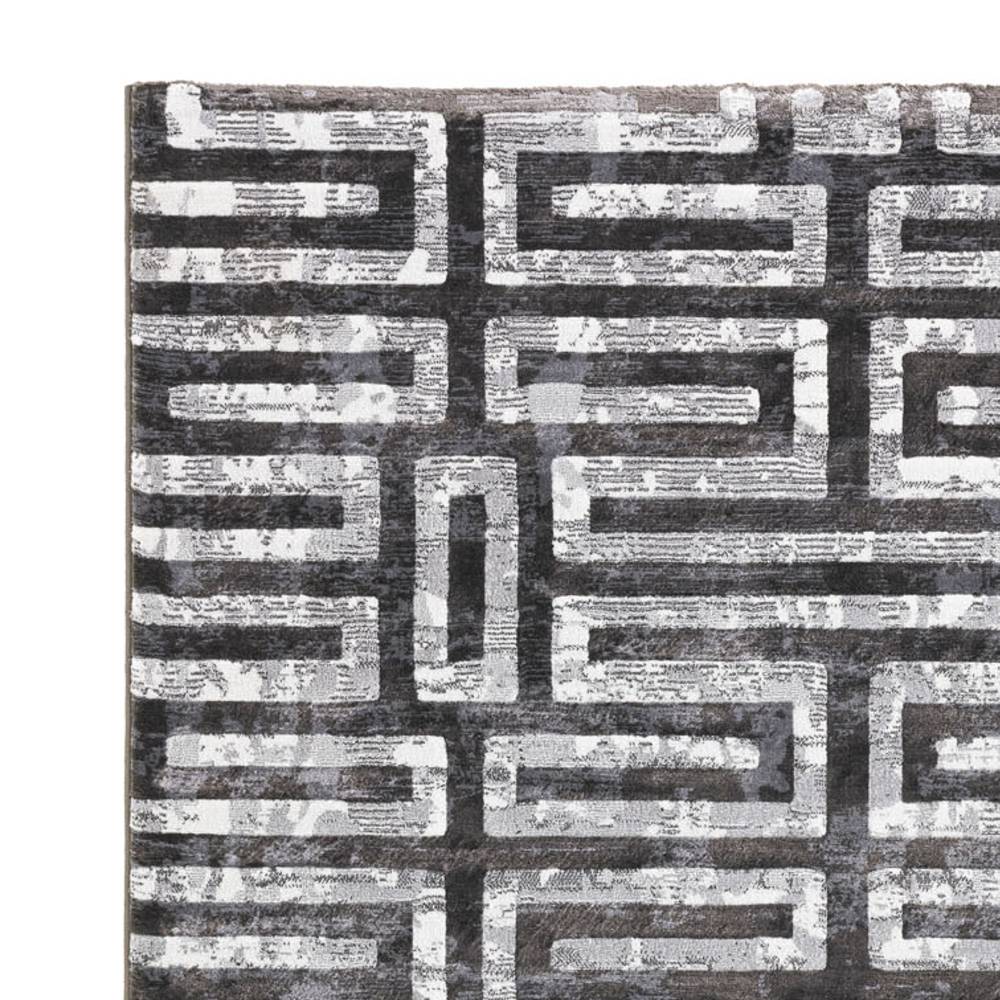 Oresteluchetta TAPPETO CORSIA SERIE HISA GREY 02