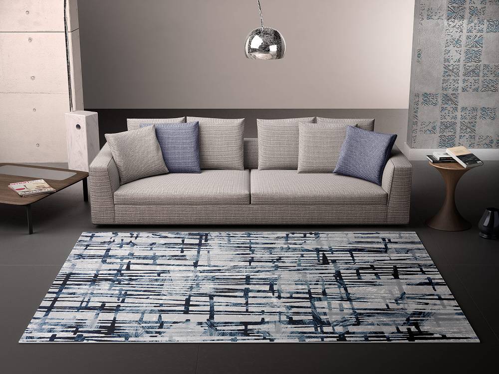 Oresteluchetta TAPPETO SERIE HISA BLUE 07