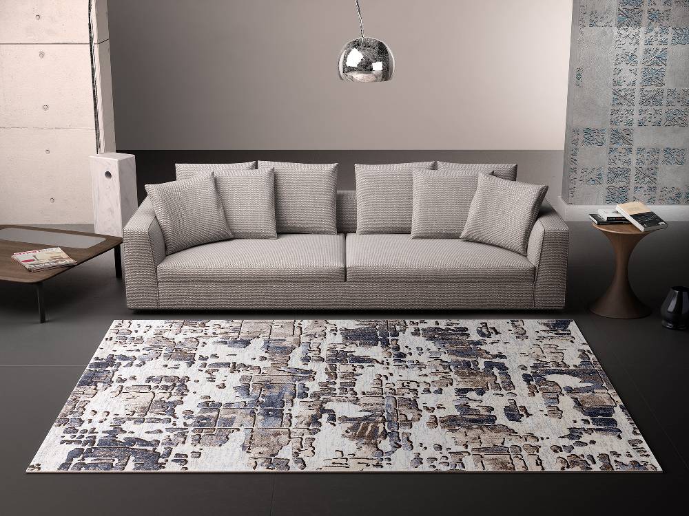 Oresteluchetta TAPPETO SERIE HISA BROWN 03