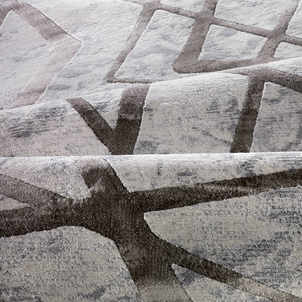 Oresteluchetta TAPPETO SERIE HISA BROWN 11