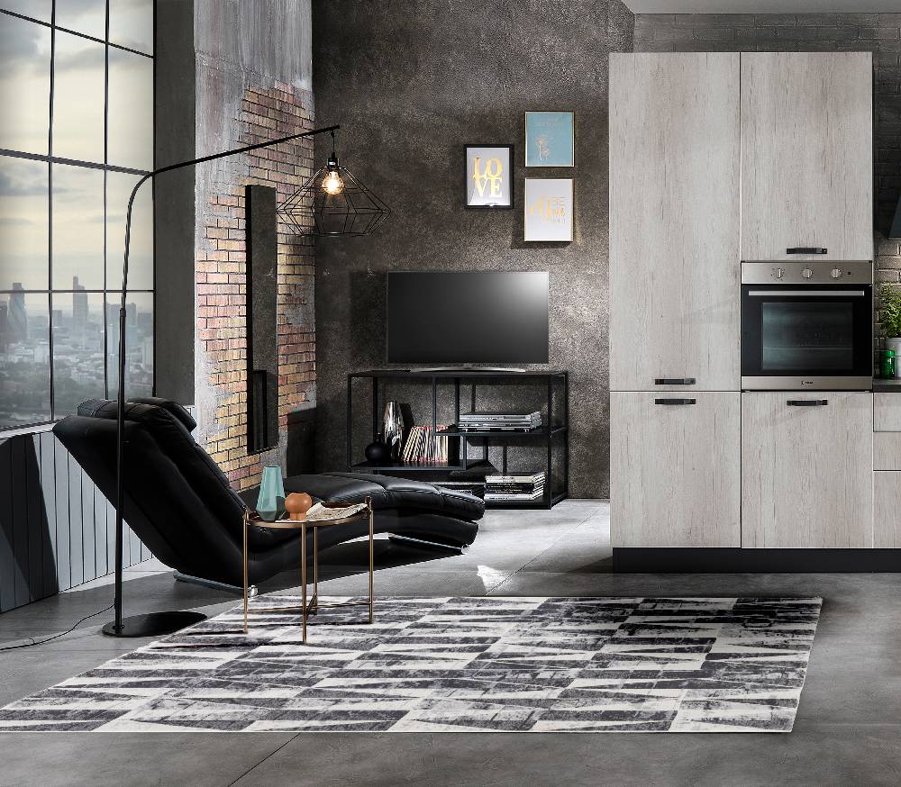 Oresteluchetta TAPPETO SERIE HISA GREY 11