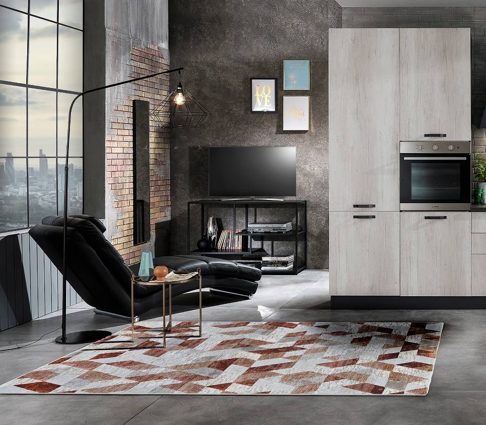 Oresteluchetta TAPPETO SERIE HISA TERRACOTTA 03