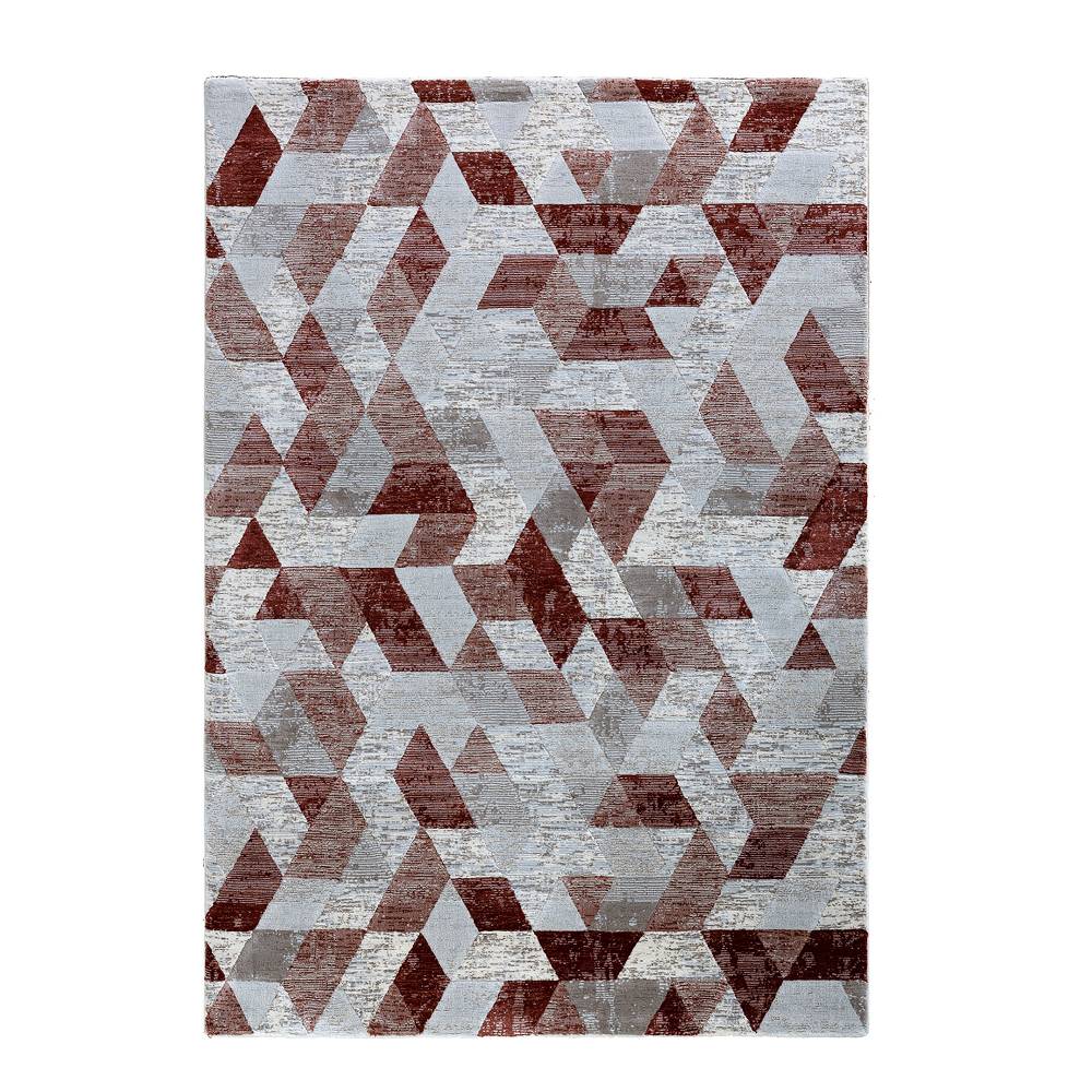 Oresteluchetta TAPPETO SERIE HISA TERRACOTTA 03