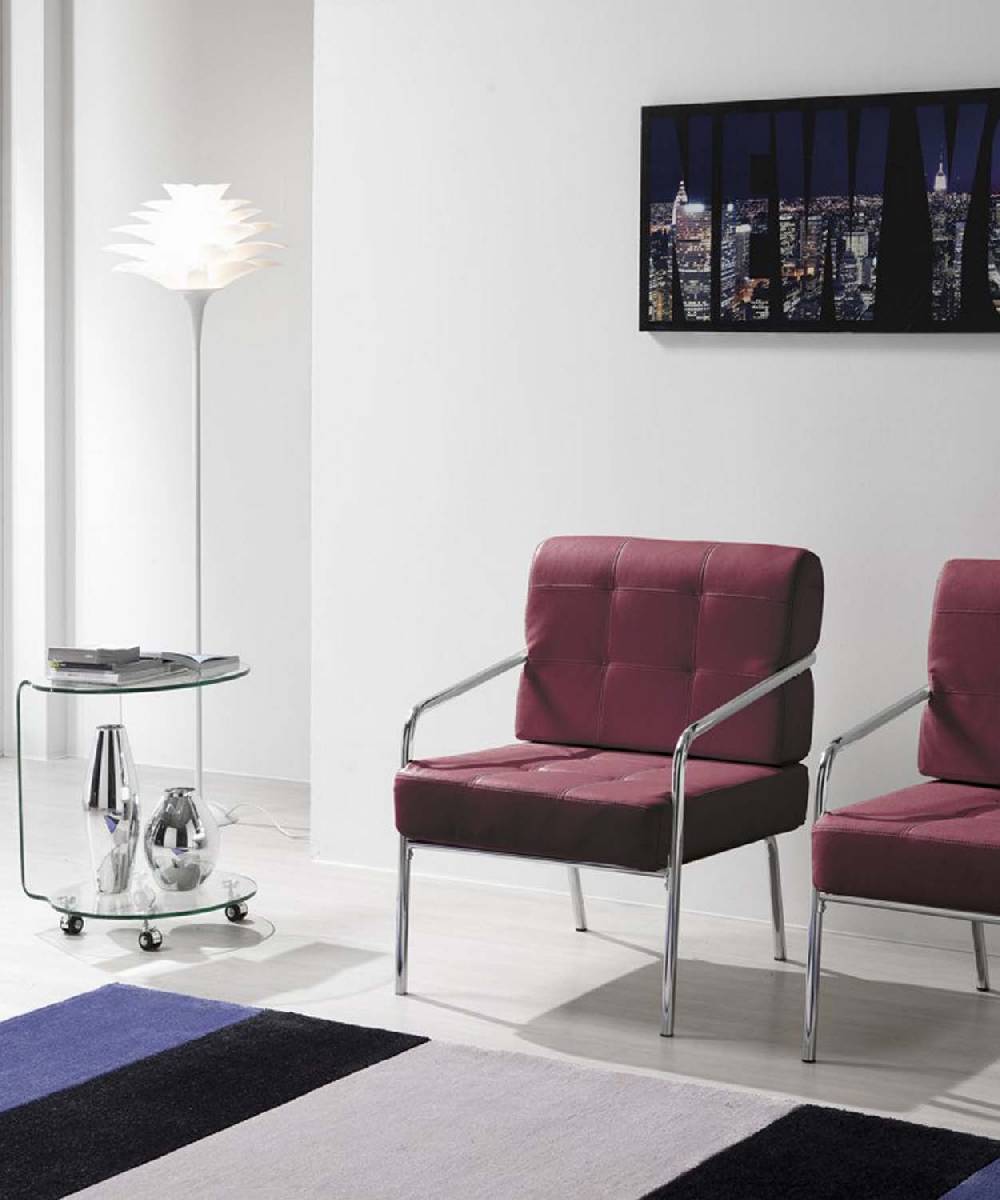 Oresteluchetta Tavolino Con Ruote DOWNEY