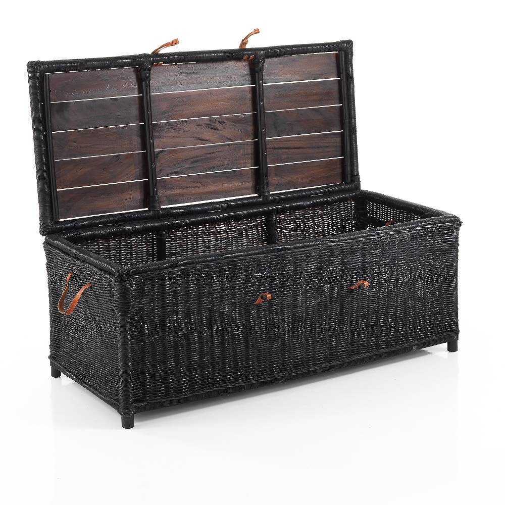 Oresteluchetta Tavolino Contenitore KINO BLACK