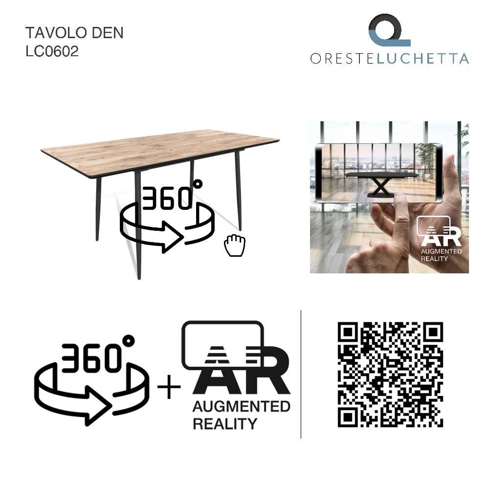 Oresteluchetta Tavolo Allungabile DEN