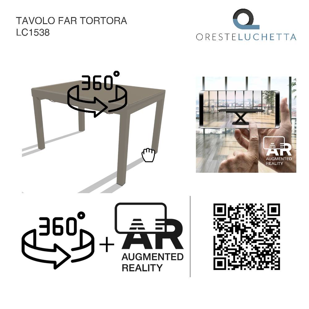 Oresteluchetta Tavolo Allungabile FAR - TORTORA