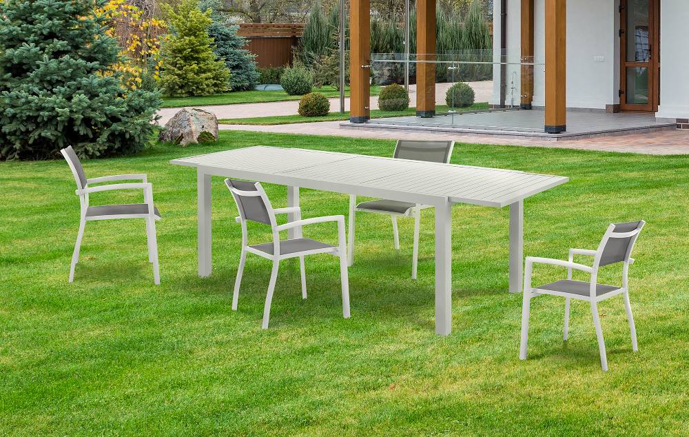 Oresteluchetta Tavolo Allungabile LILJA WHITE - A