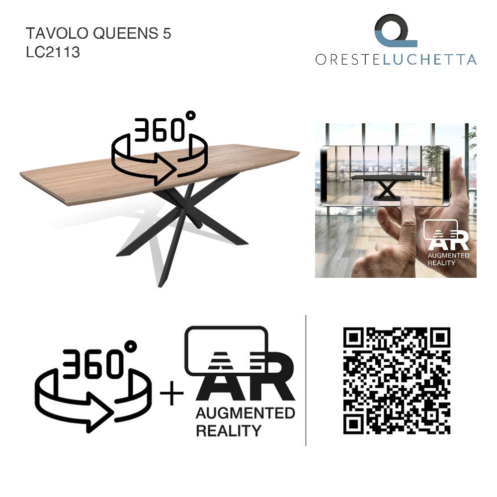 Oresteluchetta TAVOLO ALLUNGABILE QUEENS 5