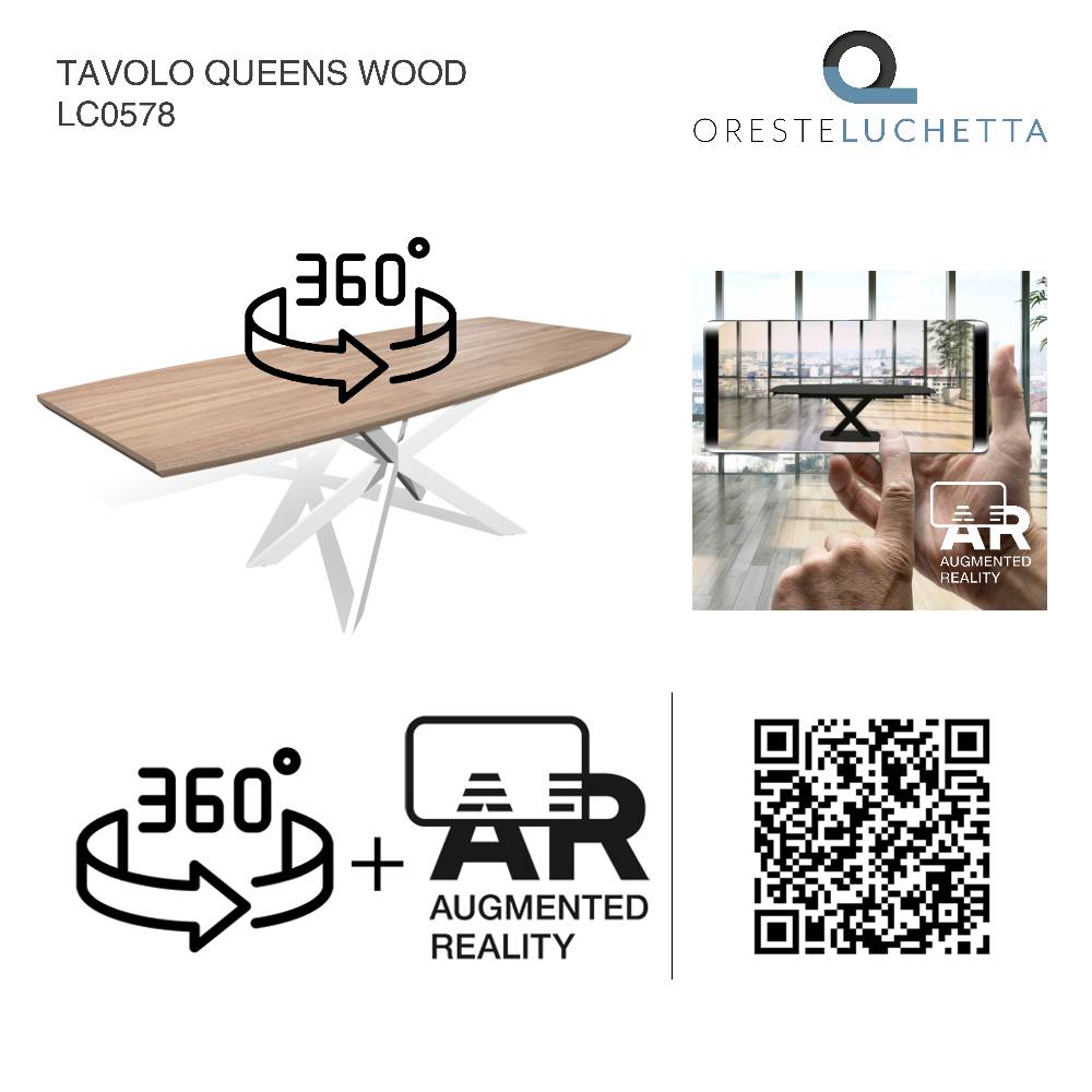 Oresteluchetta Tavolo Allungabile QUEENS WOOD