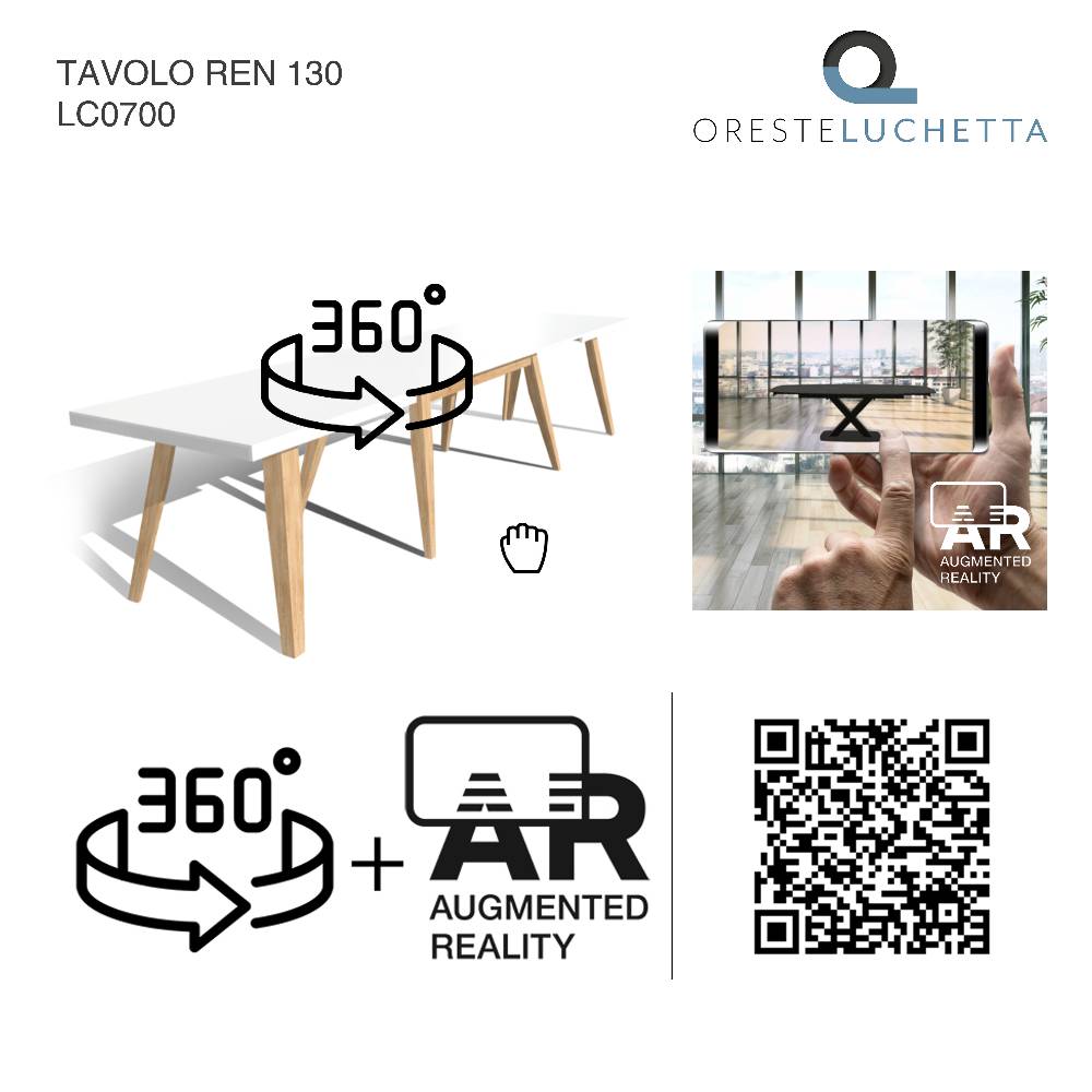Oresteluchetta Tavolo Allungabile REN 130