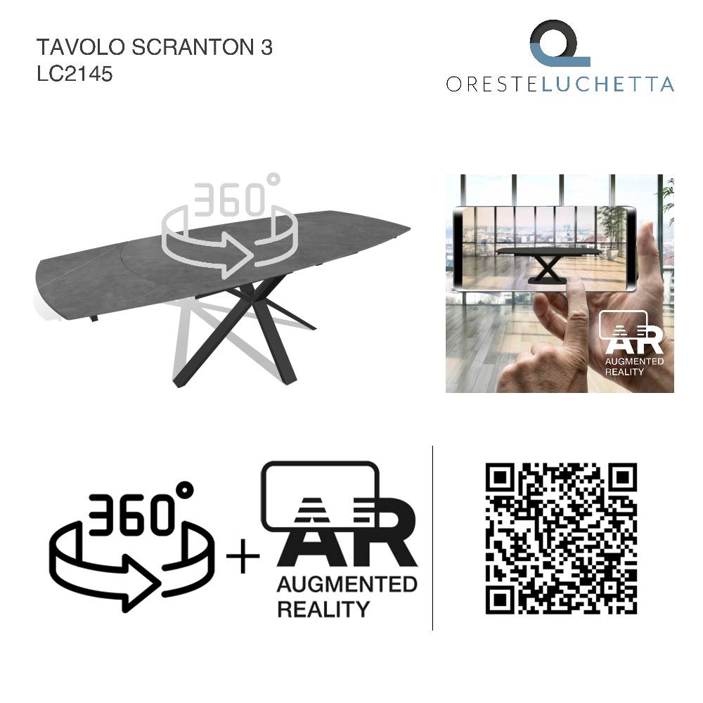 Oresteluchetta TAVOLO ALLUNGABILE SCRANTON 3