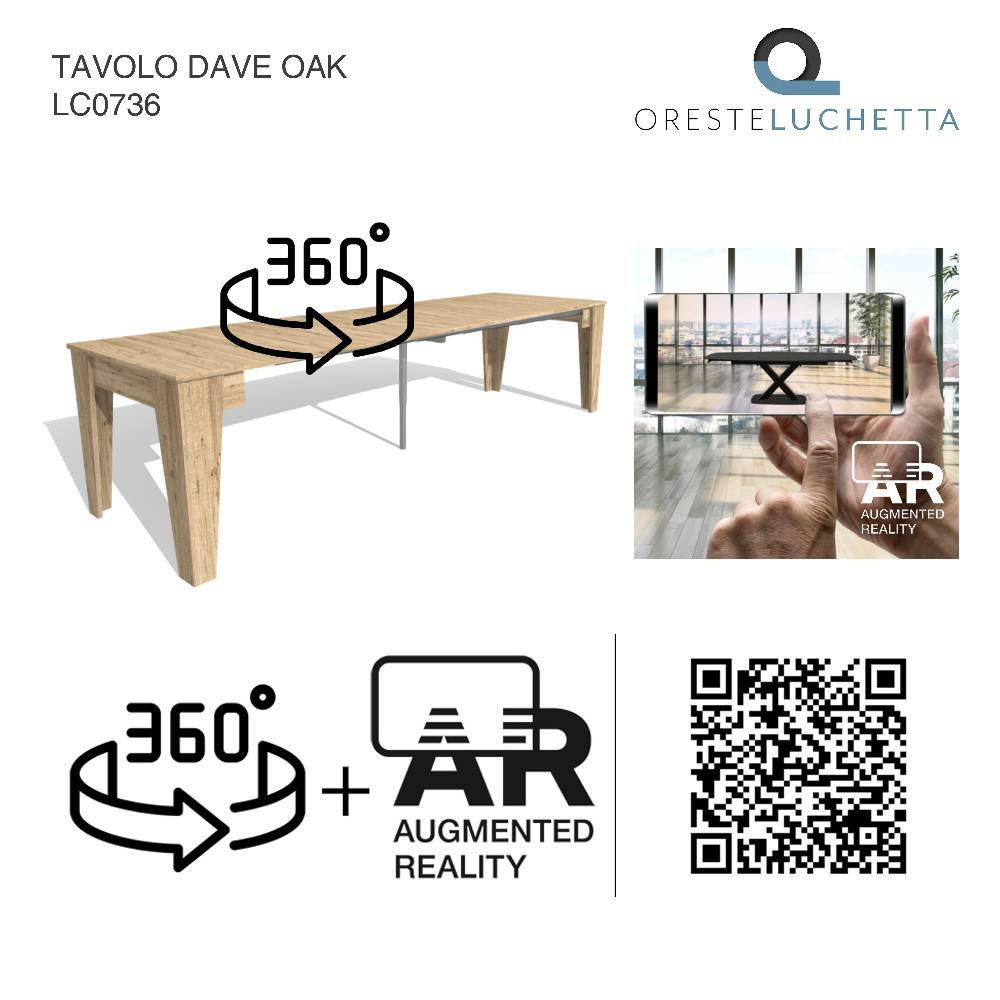Oresteluchetta Tavolo / Consolle DAVE OAK