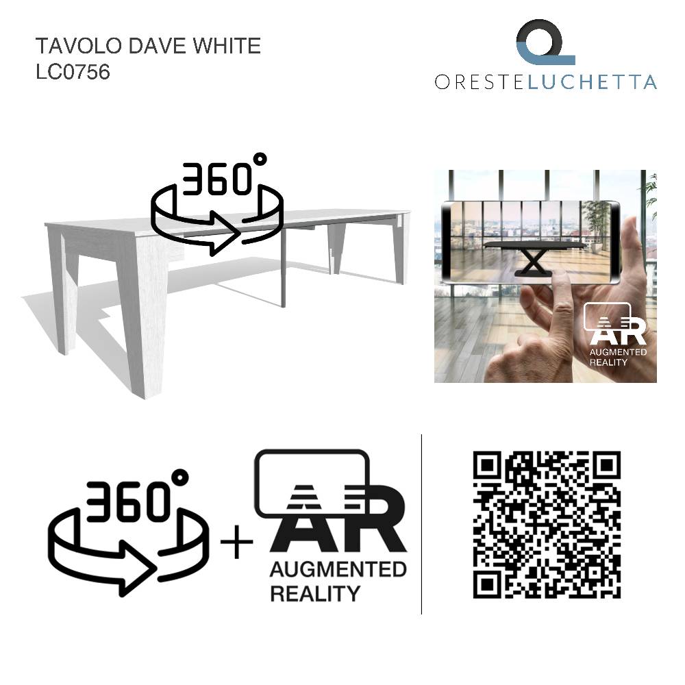 Oresteluchetta Tavolo/consolle DAVE WHITE
