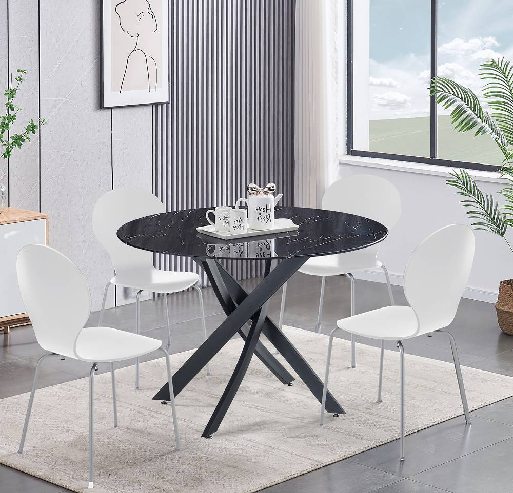 Oresteluchetta TAVOLO JAMUL BLACK MARBLE