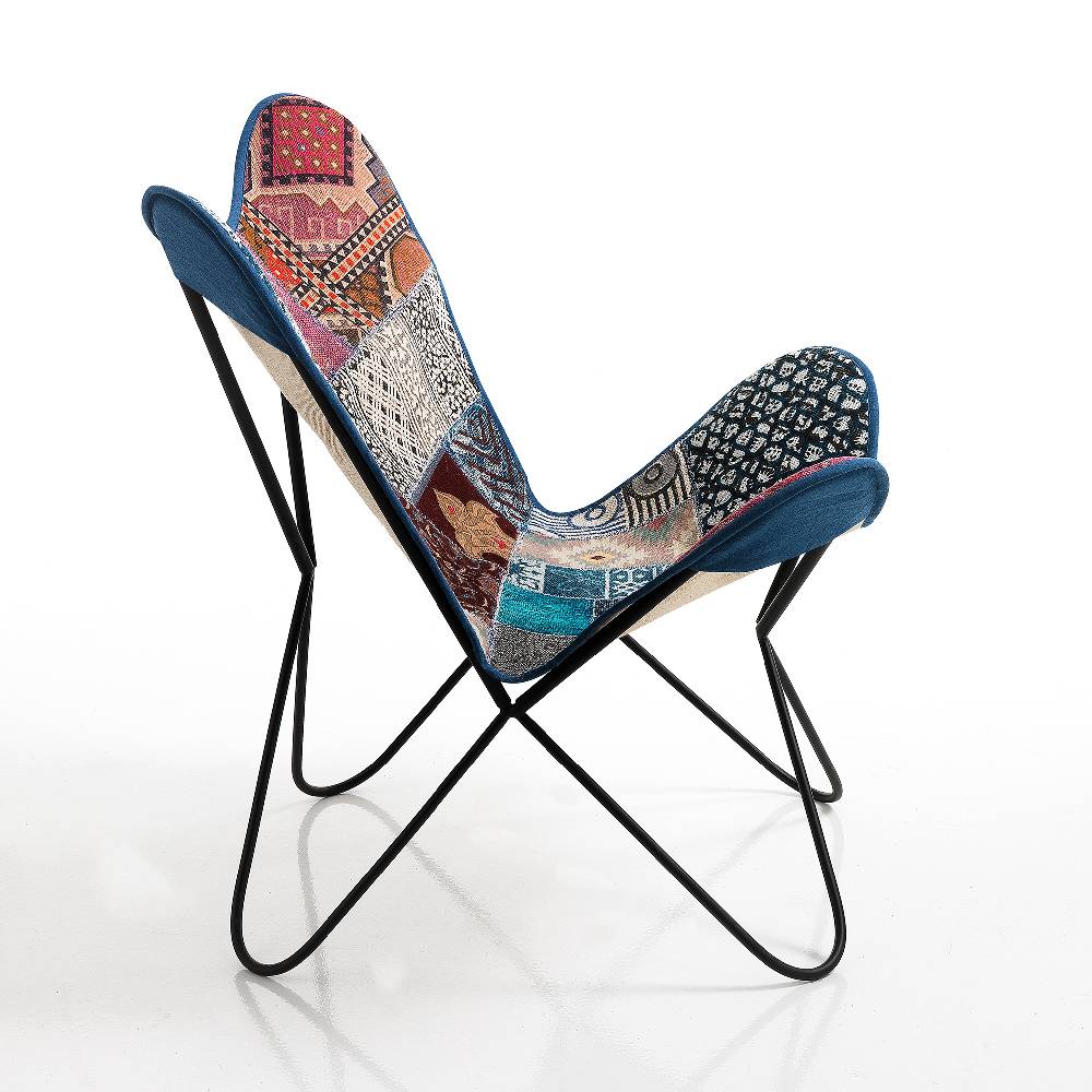 Oresteluchetta Poltrona Butterfly YANTRA COLOURS PATCH